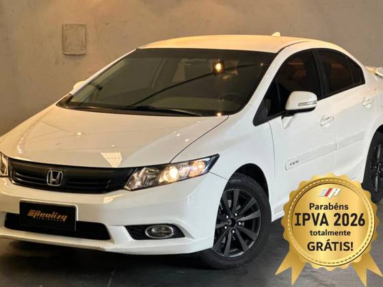 HONDA CIVIC 2.0 LXR 16V FLEX 4P AUTOMÁTICO